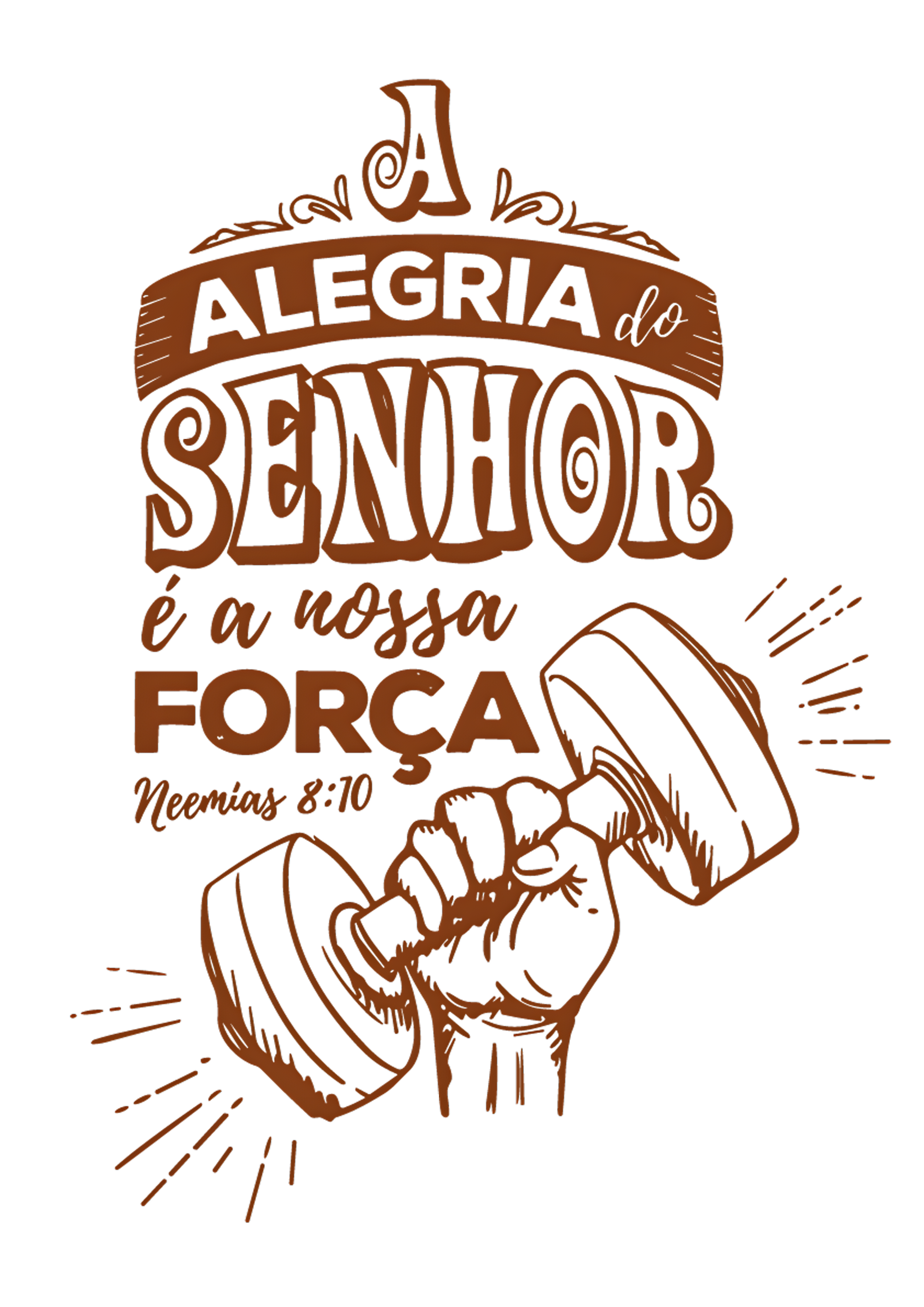 Estampa A Alegria do Senhor