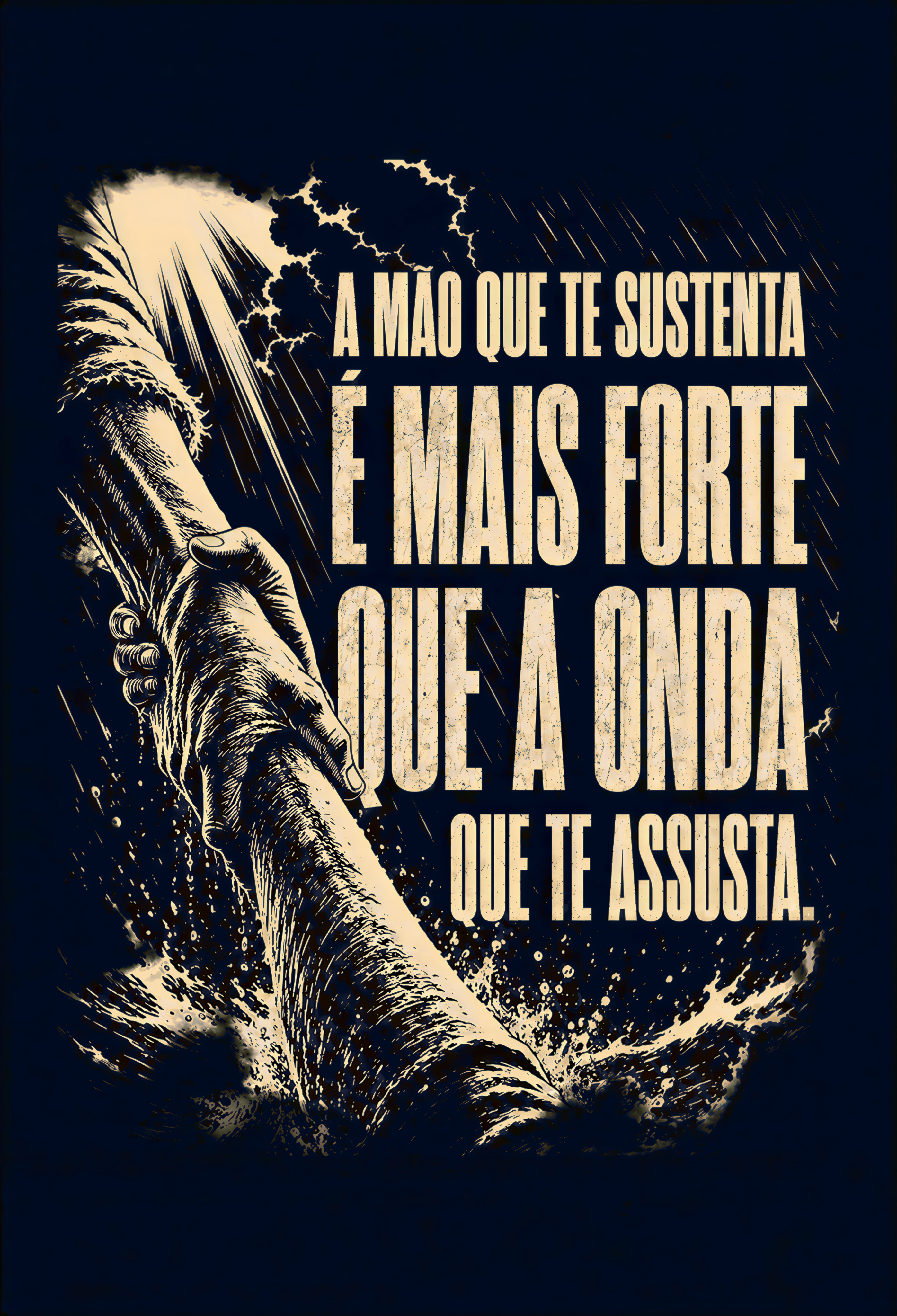 Estampa A Mão que te Sustenta 01