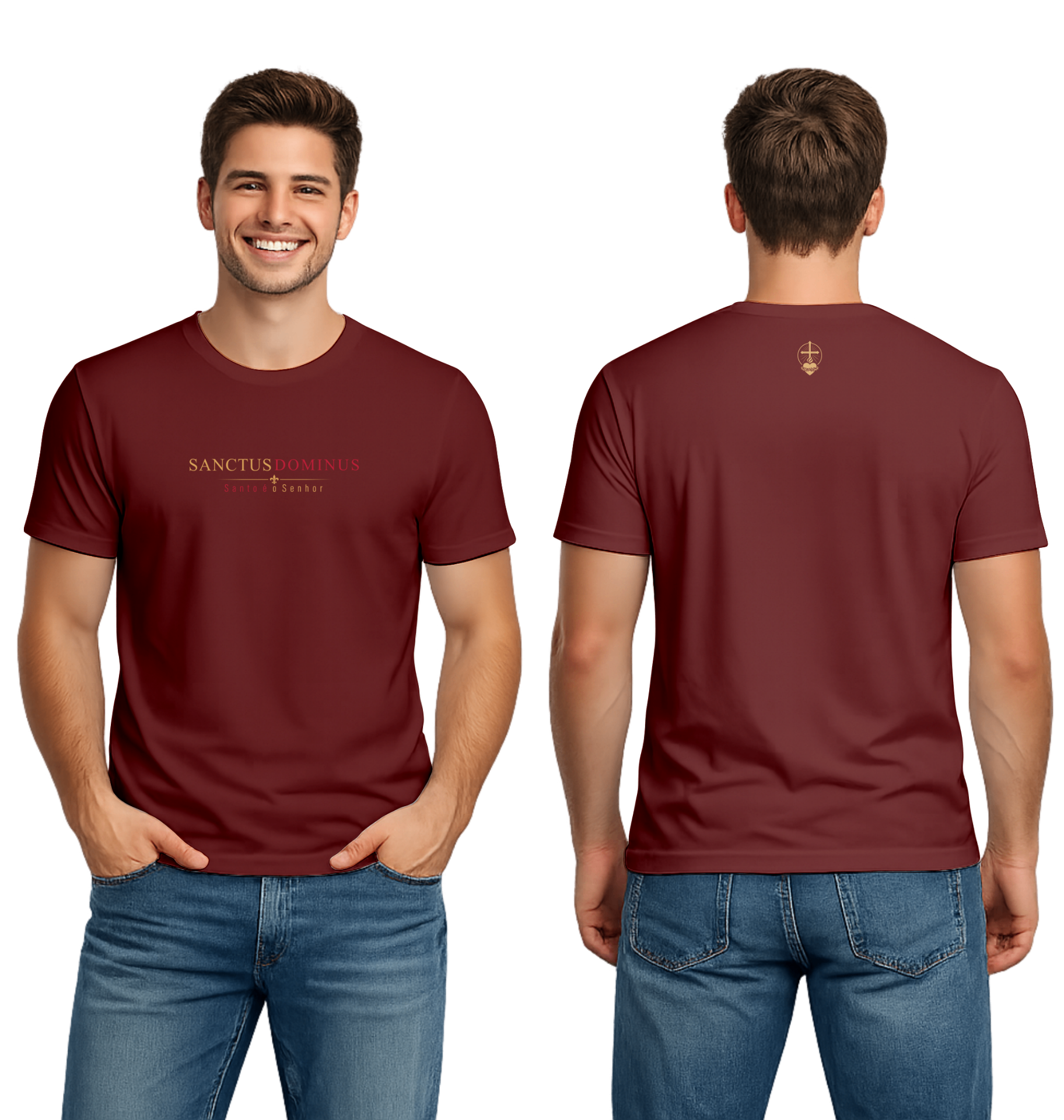 Sanctus Dominus — Minimalismo com identidade cristã.
