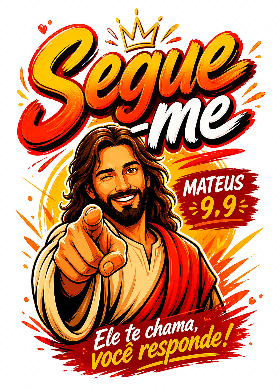 Estampa Segue-me