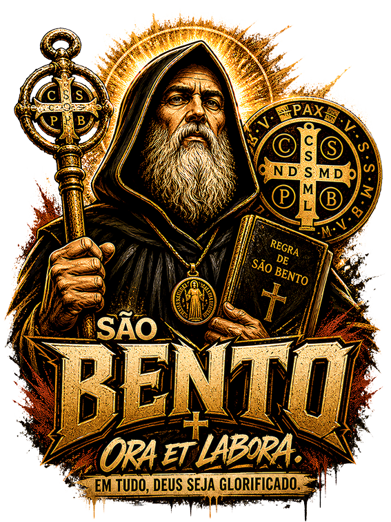 Estampa São Bento
