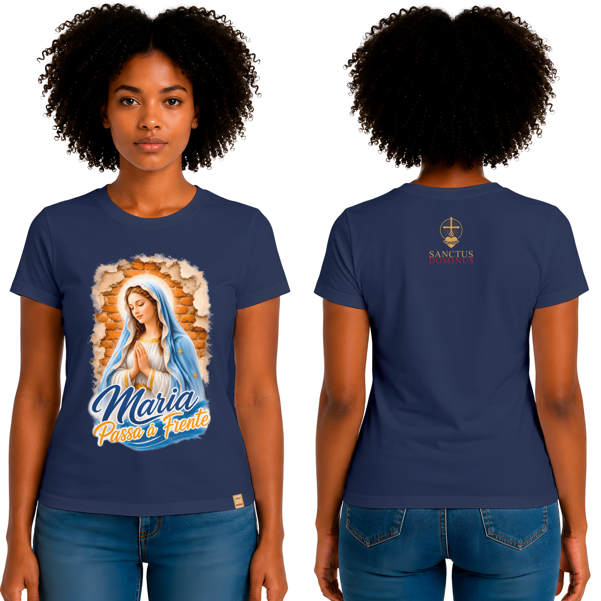 Maria Passa à Frente — Aos pés da Mãe — sempre.