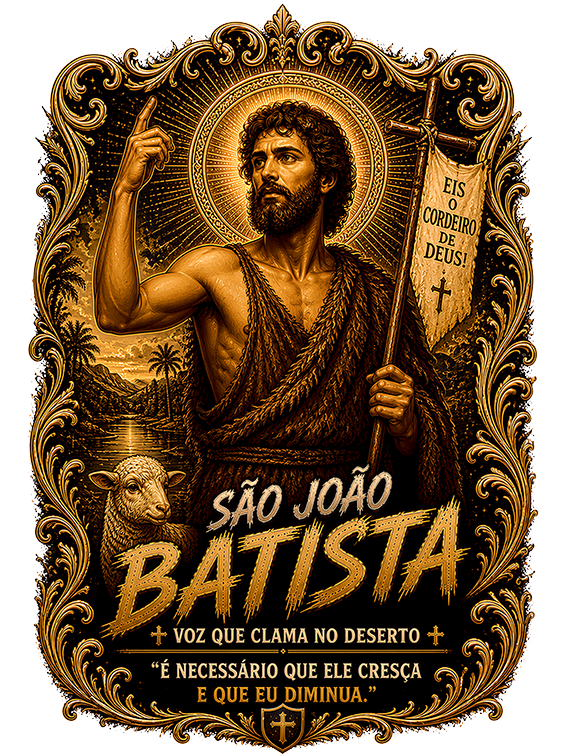 Estampa São João Batista