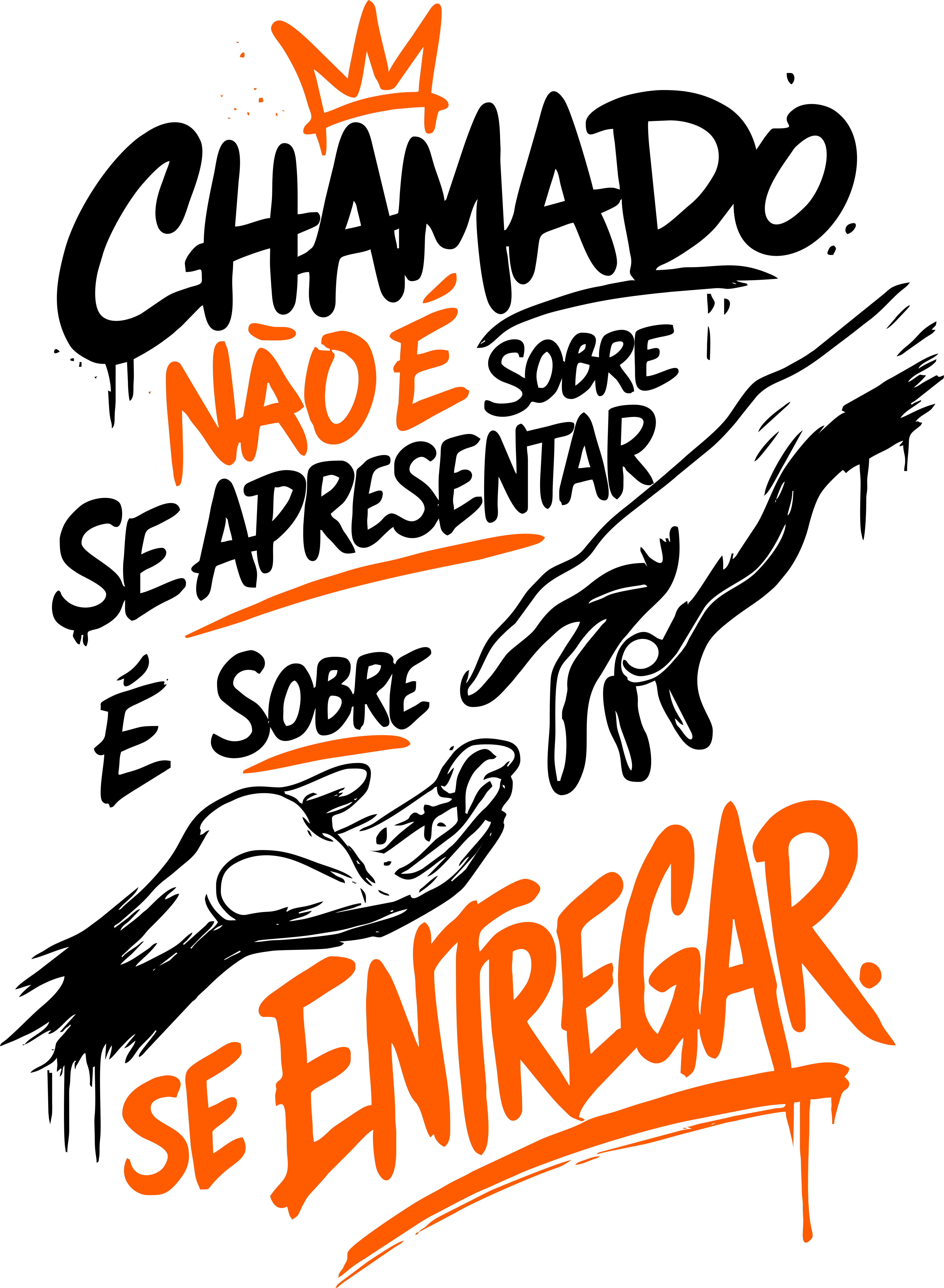 Estampa Chamado Não é Sobre